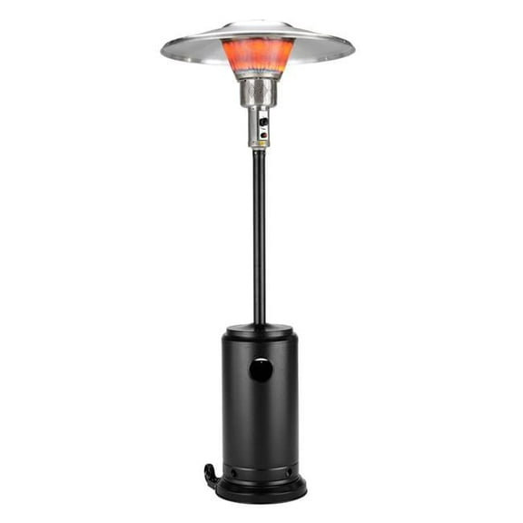 90 in. Tall Commercial Patio Heater, Black