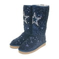 thumbnail image 3 of Women's Cuce  Navy Dallas Cowboys Tall Sequin Boots, 3 of 3