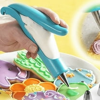 Last Chance Decorating Tool Cream Gun Cardboard Set,Diy Tools Frosting Pipes Sets Squeezing Decorating Pens for Cupcake Dessert Decorators Pen Casing Nozzle Kits