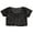 Black, variant on Tops for Teens Girls Glitter Sequin Crop Top Short Sleeve Shirt for Stage Performance Singing Dancing and Show Elastic Tee Girls Tops 3-8 Years One Size