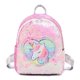 thumbnail image 1 of Lindas lentejuelas corazón caballo decoración mochilas mujeres cuero pequeña mochila (rosa) Likrtyny Para estrenar, 1 of 9