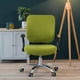 thumbnail image 1 of Cubierta de Deslizamiento de Silla de Oficina de Franela Suave Elástica para Amarillo verde Zulema Funda para silla de ordenador de oficina, 1 of 8