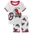 thumbnail image 1 of ATAIKU Pyjamas Moto 2 Pcs pour Garçons 3-12 Ans 100 % Coton Ensembles de Nuit, 1 of 10