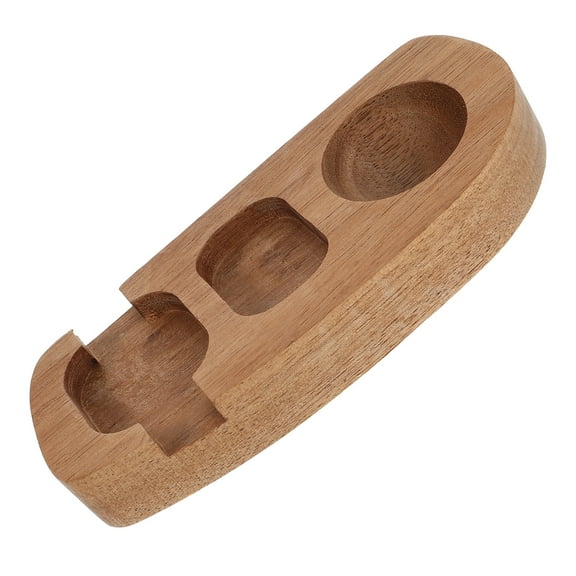 TABLZONE Wooden Deviled Platter Tray, Charcuterie Board and Cheese Serving Platter, Brown Wood Holder for Parties