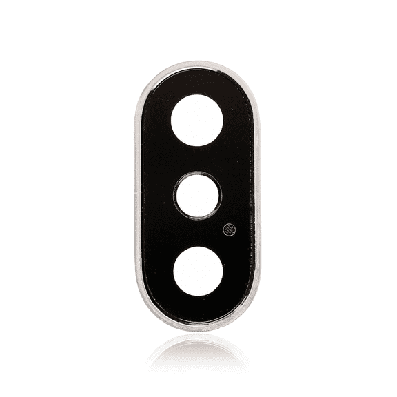 Replacement Back Camera Lens With Bracket For Apple iPhone X (10) - Silver