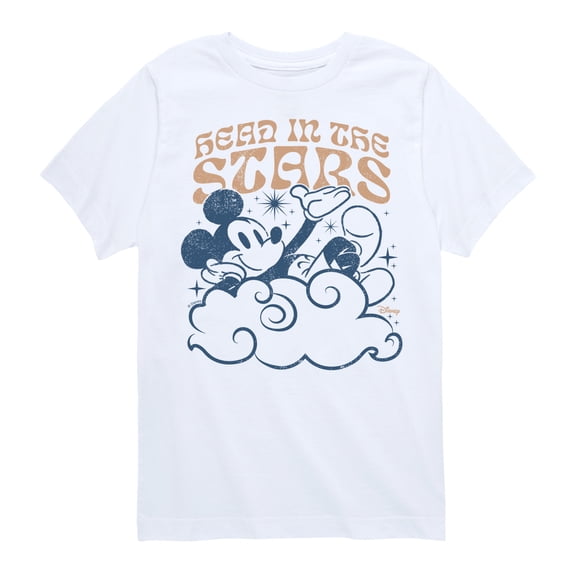 Disney - Head In The Stars - Toddler & Youth Short Sleeve Graphic T-Shirt