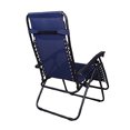 thumbnail image 4 of Veryke 2 Pack Outdoor Zero Gravity Lounge Folding Chair with Cup Holder - Blue, 4 of 7