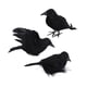 thumbnail image 3 of Cuervos de Halloween Macarena Cuervos decorativos con plumas negras Estilo C, 3 of 8