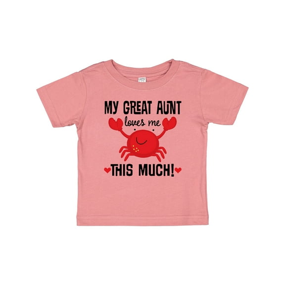 Inktastic My Great Aunt Loves Me Boys or Girls Baby T-Shirt
