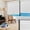 Silver White, variant on Allesin No Drill Motorized Cellular Shades Quiet Motor 45dB Smart Honeycomb Blinds with App and Voice Control Rechargeable Solar Option Aluminum Rails(36" W x 64" H, 100% Blackout Silver White)