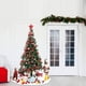 thumbnail image 4 of 101 bolas navideñas brillantes con acabado de nieve para colgar en interiores y exteriores, ideal para fiestas, bodas, Halloween, Acción de Gracias y San Valentín., 4 of 7