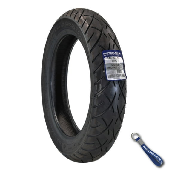 Metzeler ME 888 Marathon Ultra Front 140/80-17 69H Motorcycle Tire with Keychain