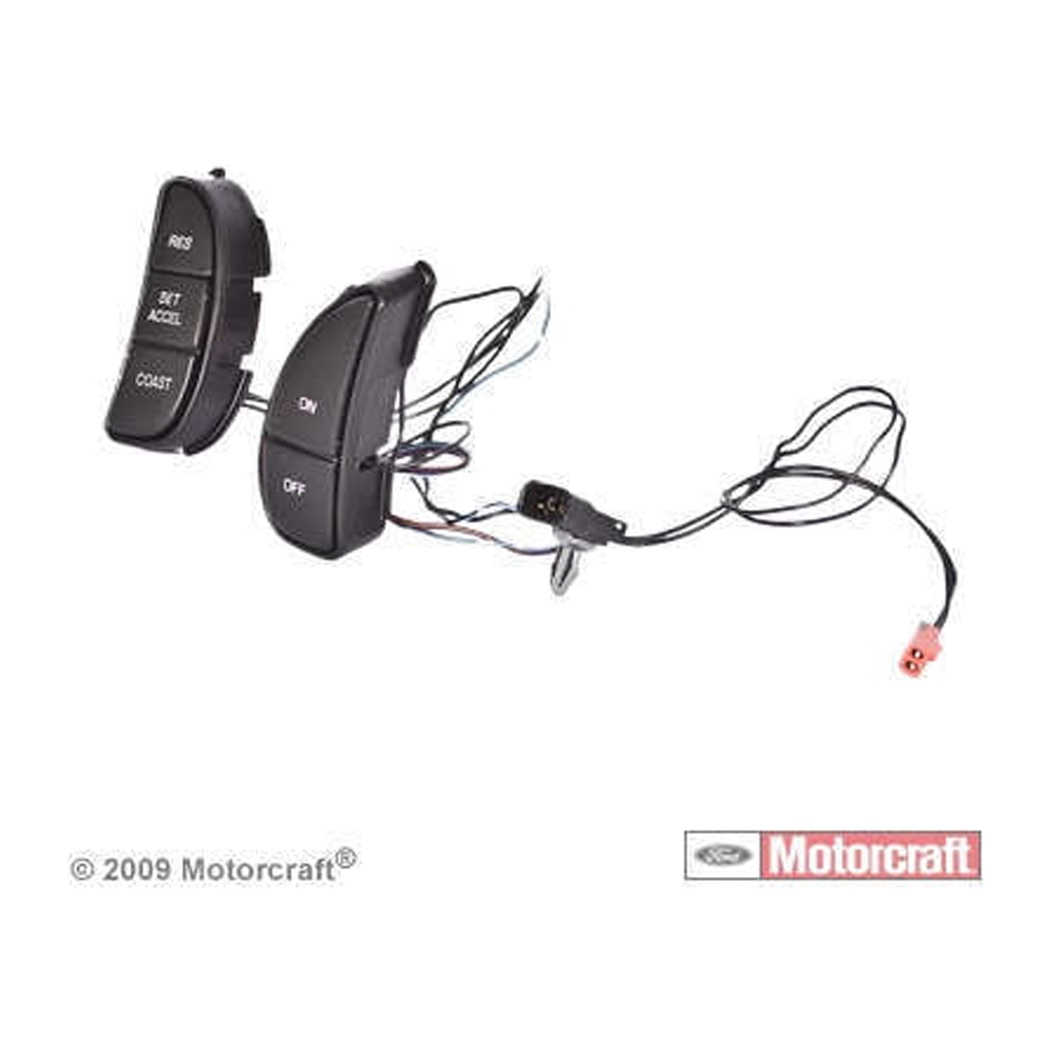 Motorcraft Cruise Control Switch SW-5924 Fits select: 1998-2008 MERCURY GRAND MARQUIS, 1998-2008 FORD CROWN VICTORIA