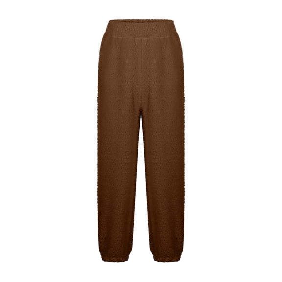 ChaoLingNeng Girls Sweatpants,Winter Girls Pants French Coral Velvet Sleepwear Cozy Bottoms for Girls Soft Thermal Casual Trousers Kids Warm Pant Home Wear,4-5 Years