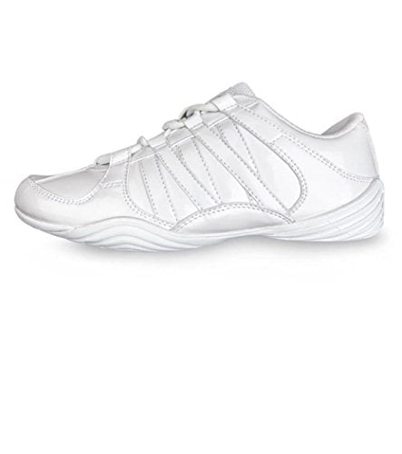 youth white cheer shoes
