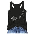 thumbnail image 4 of Casual Women's Tanks For Summer Fashionable Graphic Style Versatile Round Neck Design Comfortable And Washable Basic Tops For Everyday Wear, 4 of 4