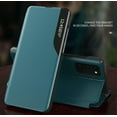 thumbnail image 6 of Luxury Flip Case for Samsung Galaxy A03s, Premium PU Leather Smart Sleep/Wake Up Function Smart View Window Business Phone Case forSamsung Galaxy A03s BX Orange, 6 of 9