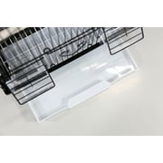 A&E Cage Compact and Stylish House Style Small Bird Cage - Black