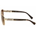 thumbnail image 2 of Coach HC7056Q 920913 - Light Gold/Dark Tortoise by Coach for Women - 59-15-140 mm Sunglasses Coach Coach, 2 of 4