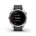 thumbnail image 3 of Garmin fēnix 7S Pro Solar, Multisport GPS Smartwatch, Built-in Flashlight, Solar Charging Capability, Graphite, 3 of 6