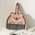 thumbnail image 3 of Broom With Dustpan Combo Set, Small Size Small Broom And Dustpan Set Broom And Dustpan Set With Dust Pan for Desk, 3 of 7