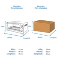 thumbnail image 4 of Horno Eléctrico Tecnología de Convección Black & Decker 30 LT Extra Amplio, 4 of 5