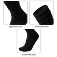 thumbnail image 4 of Tignapoo Black Rugby Socks L/XL (43-47) - Cotton, Polyester, Spandex Blend - Multiple Colors Available, 4 of 4