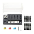 thumbnail image 3 of DYNWAVECA Generic Fuse Block F13941-a-z Functional 4 Ways for Marine RV Automotive, 3 of 10