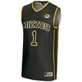 thumbnail image 2 of Youth GameDay Greats #1 Black Missouri Tigers Lightweight Basketball Jersey, 2 of 4