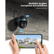 thumbnail image 2 of Cámara de Seguridad Solar PTZ 2k 360° ieGeek WiFi Exterior, 2 of 8