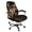 Grunge Fire Deer American Flag, variant on FKELYI Retro Floral Butterfly Print Office Chair Covers Stretch Computer Chair Slipcovers for Armchair, Swivel Chair Washable Gaming Chair Protector Cover for Home Office, Small