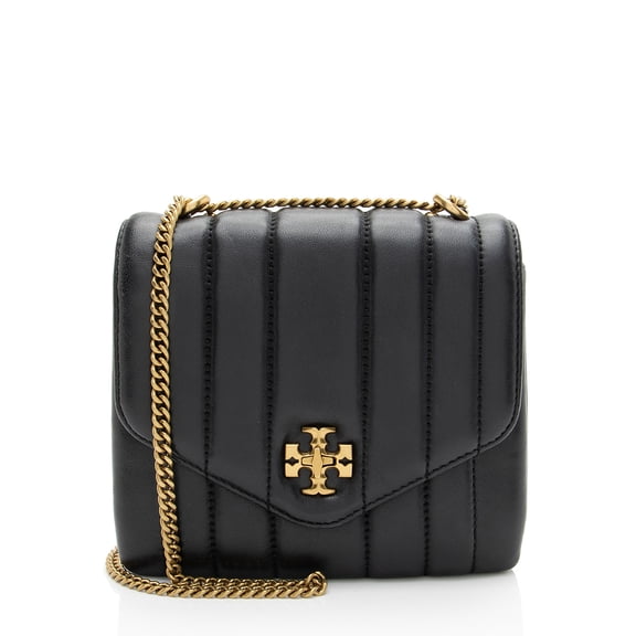 Pre-Owned Tory Burch Leather Kira Square Crossbody
