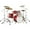 Multicolor, variant on Yamaha Tour Custom 4 Piece Shell Drum Shell Pack 22 inch Bass Drum Caramel