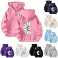 thumbnail image 4 of Quarter Zip Hoodies for Women Fall Winter Fashion 2025 Trendy Pullover Hooded Sweatshirts with Pocket Long Sleeve Cute Hoodie Clothes (Pink, XL), 4 of 4
