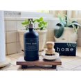 thumbnail image 4 of Jabonero GRID FORTE con pedestal de madera de granja y nogal, 4 of 7