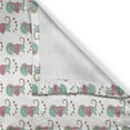 thumbnail image 3 of Ambesonne Gecko Kitchen Curtains, Lizard Cartoon Dress, 55"x39", Burnt Sienna Seafoam, 3 of 3