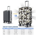 thumbnail image 6 of Balery Luggage Cover Abstract Watercolor Print Suitcase Covers for Luggage Elastic Washable Suitcase Protector Fits 18-32 Inch Luggage-, 6 of 9