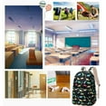 thumbnail image 4 of Juego De 3 Mochilas De Dinosaurio Para Niñas Y Niños, Mochila Escolar Ligera, Bolsa De Viaje Al Aire Libre Para Niños Cateissary  AP008182-01, 4 of 6