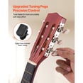 thumbnail image 2 of KFFKFF Classical Guitar, 30 Inch, Wood Classical Guitar Starter Kit for Beginners, with Nylon Strings, Gig Bag, Strap, Tuner, Extra Strings, 2 of 9