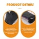 thumbnail image 3 of Non-Slip Silicone Oven Mitt Heat Resistant Gloves for Baking, 3 of 4