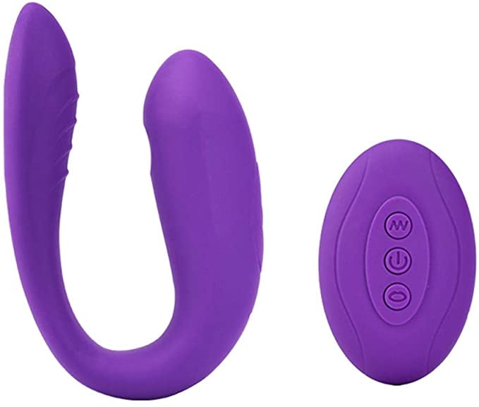 Mini Couple Vibrator for Women Men, Double Motors with Remote Control Wireless Womens Adult Sex Toys for Female Male Couples Her Pleasure Clitoral Stimulation pic
