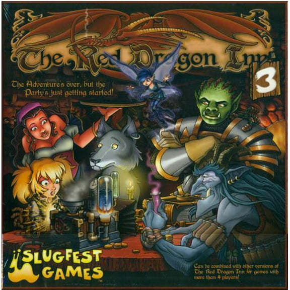 Red Dragon Inn 3 Stand Alone Strategy Board Game, by SlugFest Games