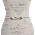 thumbnail image 2 of Fashion Metal Stretch Waist Skinny Belt Waistband For Women/Lady, 2 of 3