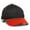 Black/orange, variant on Outdoor Cap JM-123 Jersey Mesh-Royal-Adult