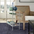 thumbnail image 7 of Evelyn&Zoe Sivil 24" Wide Rectangular Side Table, Satin Nickel, 7 of 7