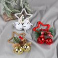 thumbnail image 1 of Christmas Metal Jingle Bell With Bowknot Hemp Rope Pendant For Christmas Tree Xmas Tree Hanging Bell Ornament Party AccessoriesGoldChina He Qiyong unisex, 1 of 1