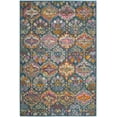 thumbnail image 3 of Safavieh Madison Britton Geometric Area Rug, Blue/Orange, 5'1" x 7'6", 3 of 12