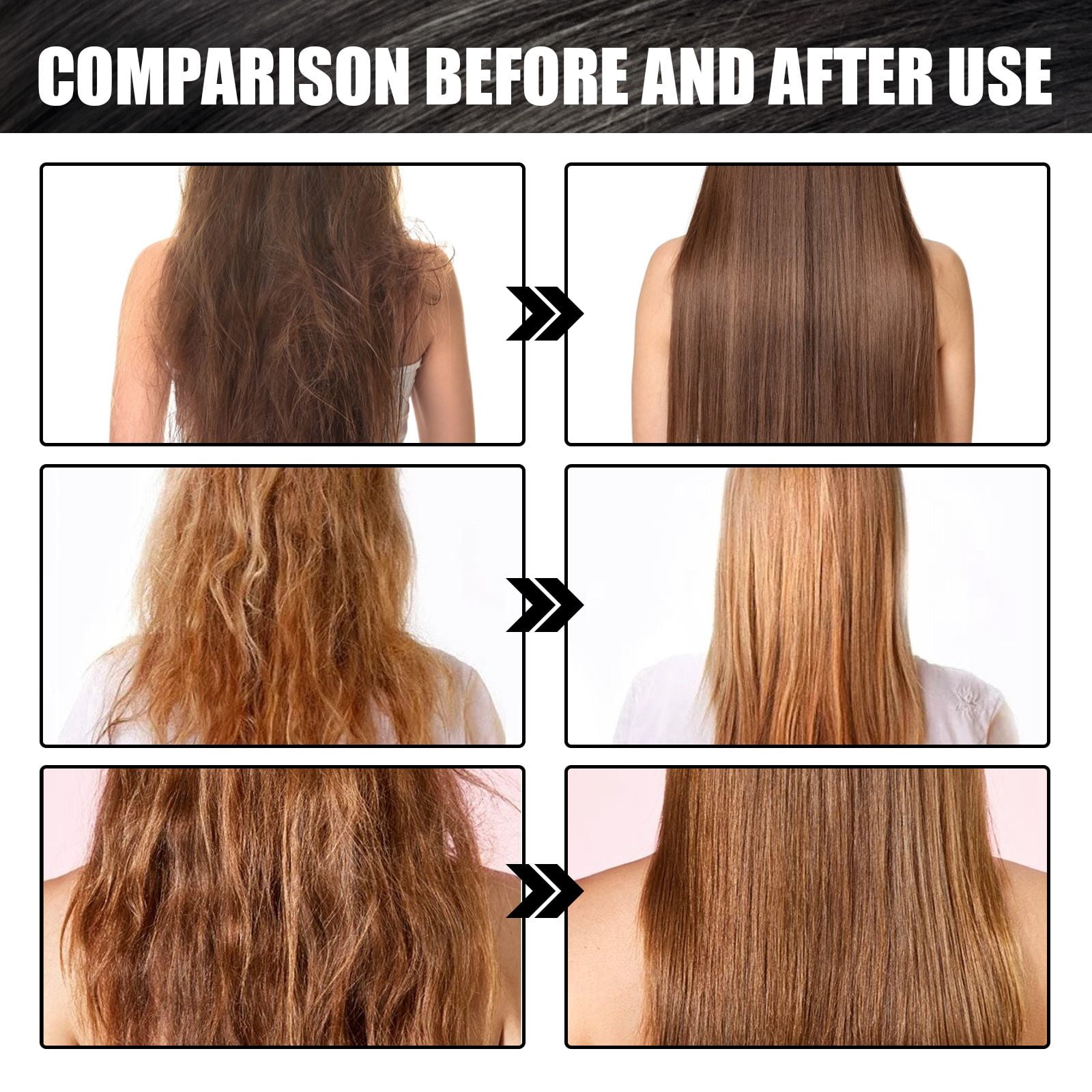 Alvantor Keratin Hair Treatment - Frizz Control Smoothing Treatment, Hot Dyeing Damaged Hair Mask, 3.53oz