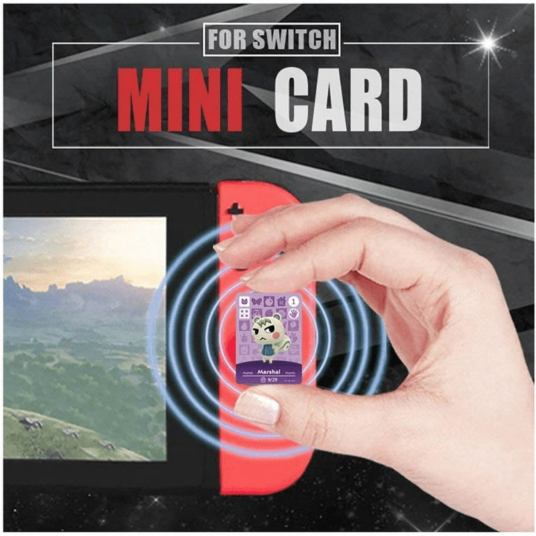 Animal Crossing - Nouvelles mini cartes complètes NFC PVC TAG Mini cartes  pour Nintendo Switch AMIIBO WII U - Accessoire pour téléphone mobile -  Achat & prix
