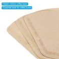 thumbnail image 4 of Uxcell 1-2 Cup Cone Coffee Paper Filters 1.97x5.31x3.15 Inch Pack of 80, 4 of 6